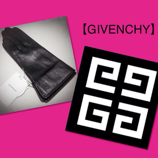 ジバンシィ(GIVENCHY)の【新品】ジバンシー高級レザーグローブ02(手袋)