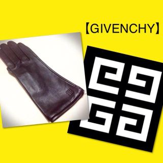 ジバンシィ(GIVENCHY)の新品ジバンシィ高級ロングレザーグローブ3(手袋)