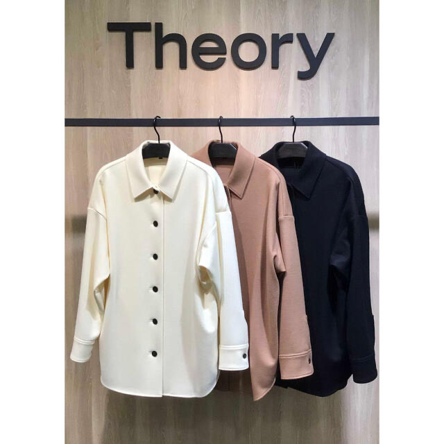 Theory 21aw シャツコートピーコート