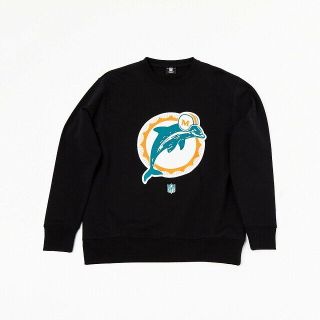 ゴーサンゴーイチプールオム(5351 POUR LES HOMMES)の【ブラック】【5/】NFL DOLPHINS スウェットシャツ(その他)