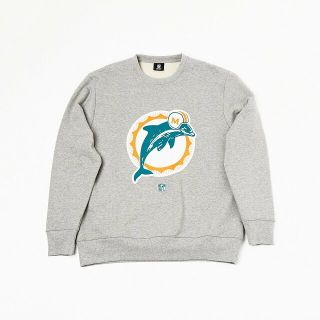 ゴーサンゴーイチプールオム(5351 POUR LES HOMMES)の【グレー】【5/】NFL DOLPHINS スウェットシャツ(その他)