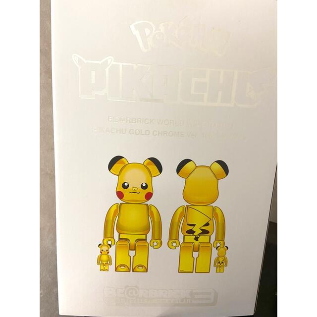 BE@RBRICK ピカチュウGOLD CHROME Ver.その他