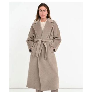 美品 Weekend Max Mara DIEGOウールアルパカロングコート(ロングコート)