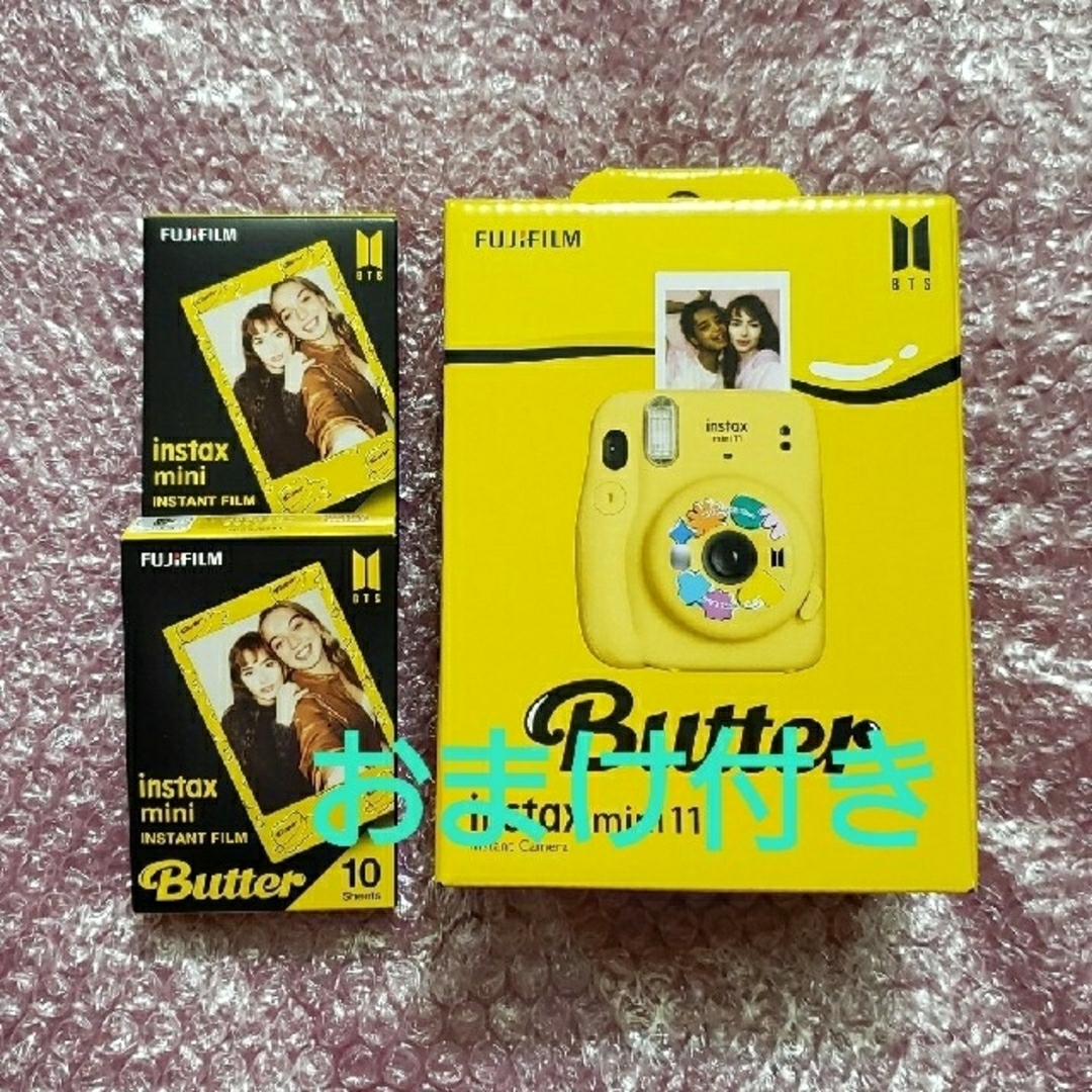 BTS Butter チェキ カメラ フィルム トレカ テヒョン ジョングク他