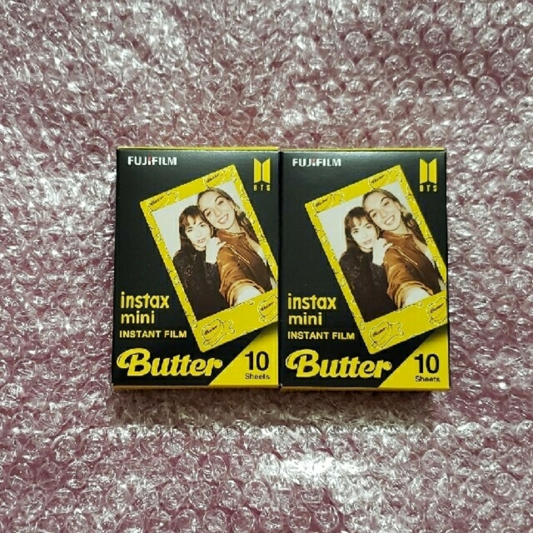 BTS Butter チェキ カメラ フィルム トレカ テヒョン ジョングク他