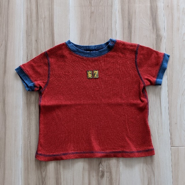 Ralph Lauren(ラルフローレン)の【ラルフローレン】赤色半袖Tシャツ 90 キッズ/ベビー/マタニティのキッズ服男の子用(90cm~)(Tシャツ/カットソー)の商品写真