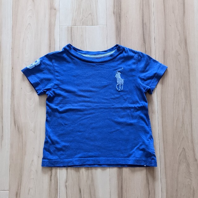 POLO RALPH LAUREN(ポロラルフローレン)の【ラルフローレン】ブルーＴシャツ 90 キッズ/ベビー/マタニティのキッズ服男の子用(90cm~)(Tシャツ/カットソー)の商品写真