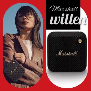 marshall willen Bluetooth スピーカー✨ブラック　新品(スピーカー)