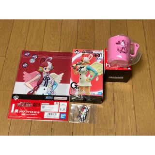 バンプレスト(BANPRESTO)のワンピース　一番くじ　フィルム　レッド　ウタ　4種類セット(アニメ/ゲーム)