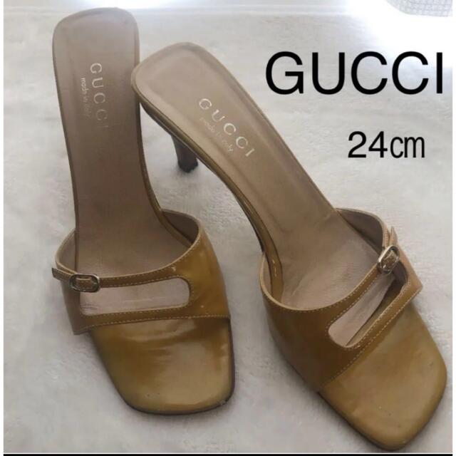 Gucci(グッチ)のR’s様専用❣GUCCI グッチミュール❣️24cm レディースの靴/シューズ(ミュール)の商品写真