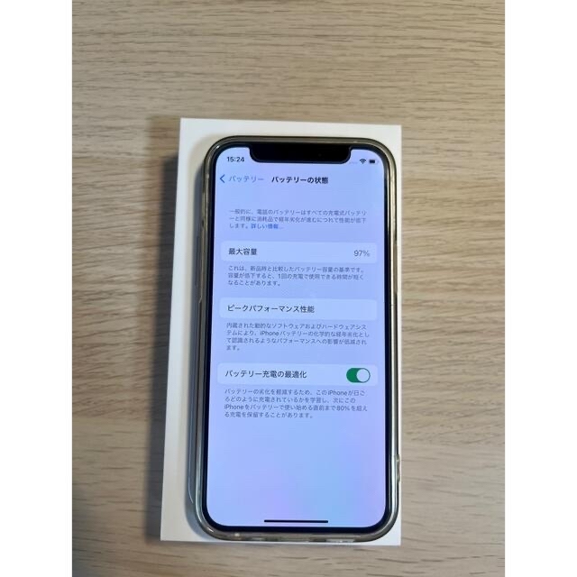 iPhone(アイフォーン)のiPhone12mini 本体 128GB ホワイト スマホ/家電/カメラのスマートフォン/携帯電話(スマートフォン本体)の商品写真