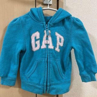 ベビーギャップ(babyGAP)のbabyGAP パーカー　裏起毛　90サイズ(ジャケット/上着)