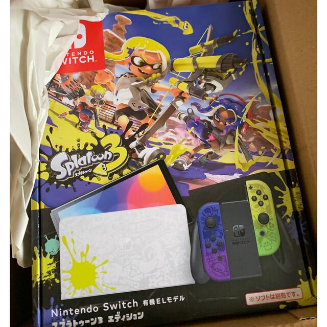 新品未開封 ニンテンドースイッチ 有機ELモデル スプラトゥーン3 エディション