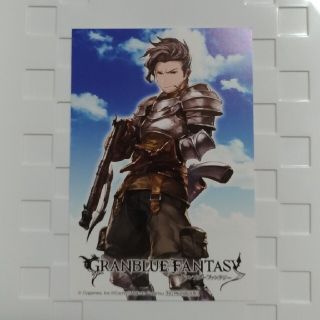 グランブルーファンタジー　グラブル　ラカム イラストカード　ポストカード(その他)