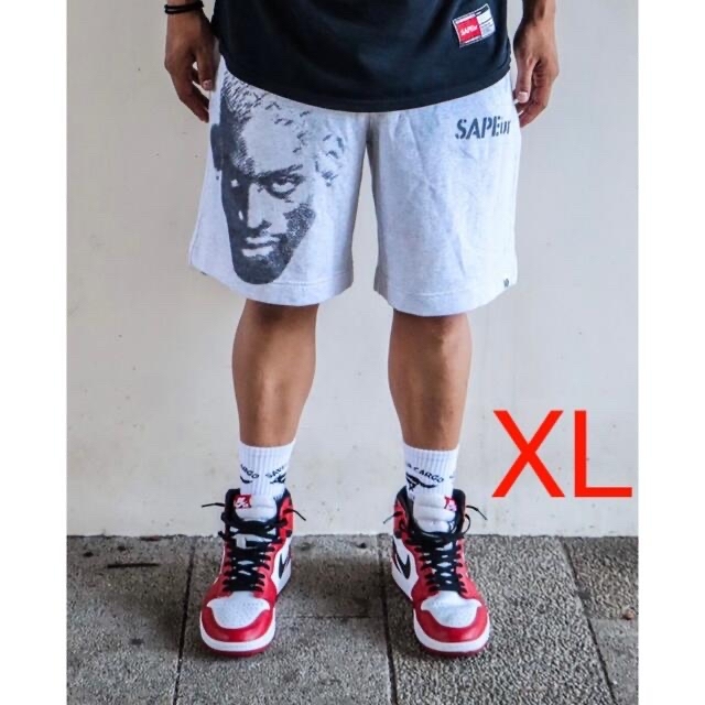 SAPEur VINTAGE SWEAT SHORTS  ハーフパンツXL メンズのパンツ(ショートパンツ)の商品写真