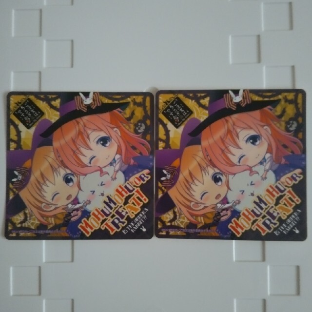 ご注文はうさぎですか? ステッカー 2枚セット ごちうさ エンタメ/ホビーのアニメグッズ(その他)の商品写真