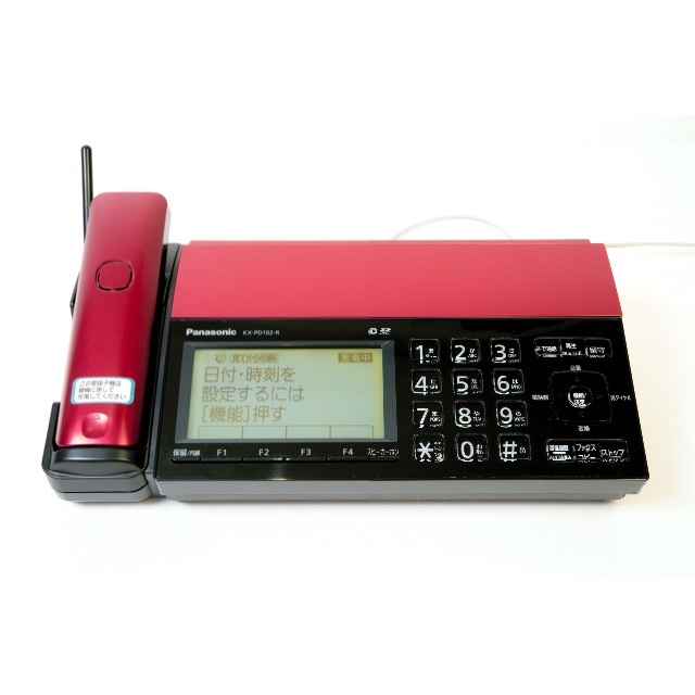 Panasonic KX-PD102 コードレス電話 FAX おたっくす