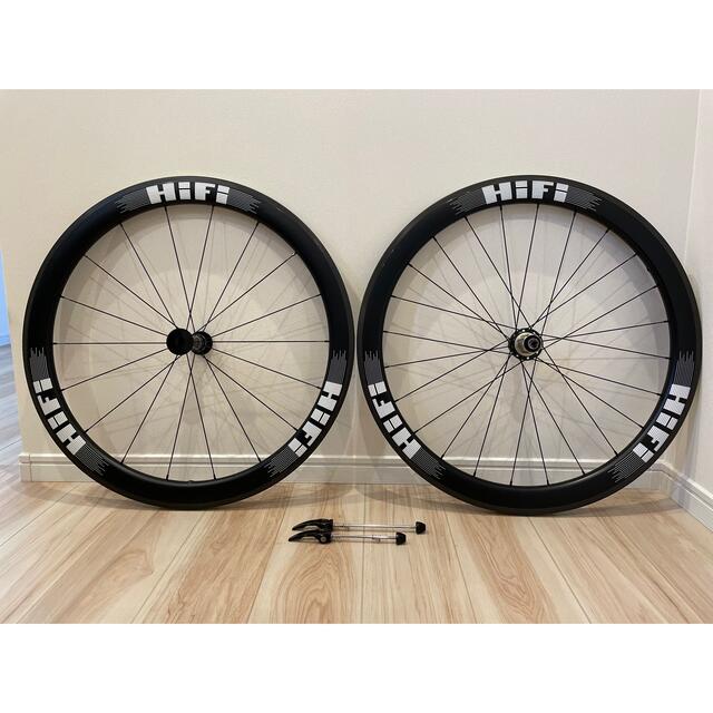 HIFI 50mmカーボンクリンチャーホイール自転車