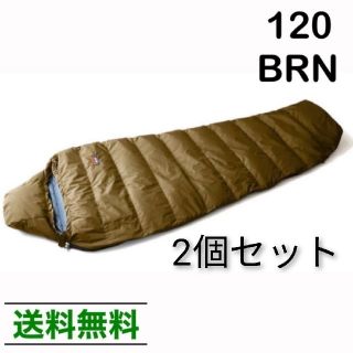 ナンガ(NANGA)の新品未使用NANGA ナンガ 寝袋 MOUNTAIN LODGE BAG 120(寝袋/寝具)