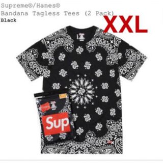 シュプリーム(Supreme)のシュプリームxヘインズ バンダナ柄 Tシャツバラ売り(Tシャツ/カットソー(半袖/袖なし))