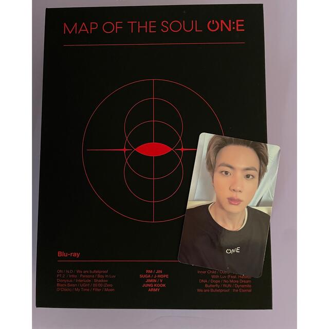 BTS MAP OF THE SOUL ON:E  BluRay トレカ　ジン