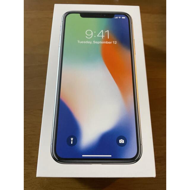 iPhone X 64gb シルバー simフリー