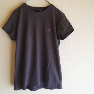 ラルフローレン(Ralph Lauren)のRalph Lauren Tシャツ カーキ ピンク刺繍(Tシャツ(半袖/袖なし))