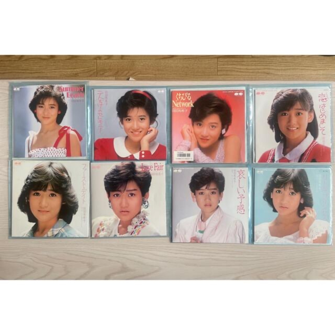 岡田有希子シングルレコード8枚セットの通販 by ひよちくs shop 岡田有希子シングルレコード8枚セットの通販 by ひよちくs shop