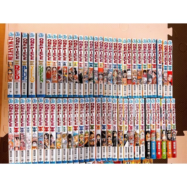 ONE PIECE(ワンピース)のONE PIECE ワンピース 全巻セット 1-69巻＋零＋ウォンテッド エンタメ/ホビーの漫画(少年漫画)の商品写真