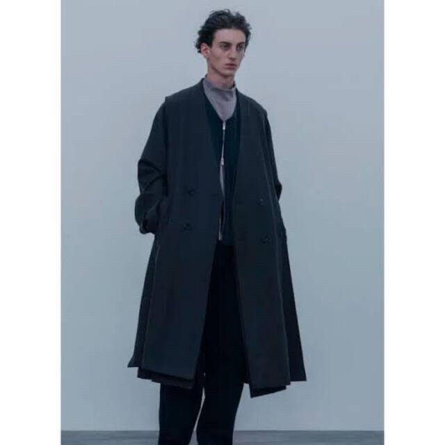 stein OVERSIZED LINEAR NO COLLAR COAT