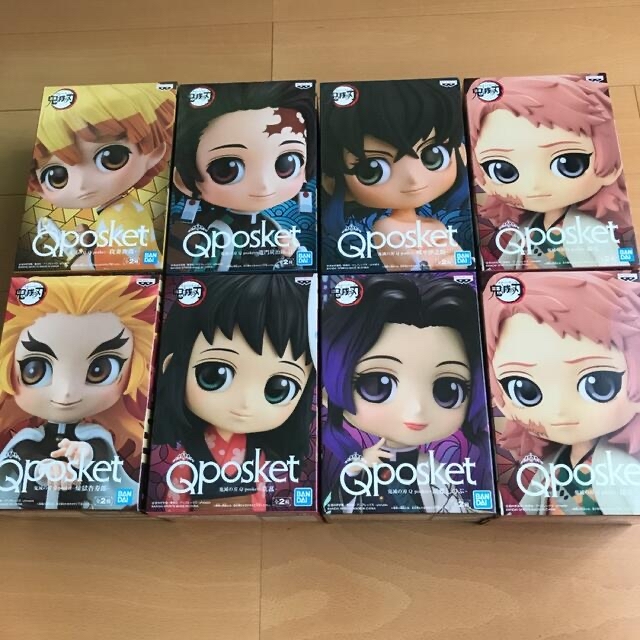 鬼滅の刃 Qposket フィギュア 8体セット 鬼滅の刃 Qposket フィギュア 8体セット