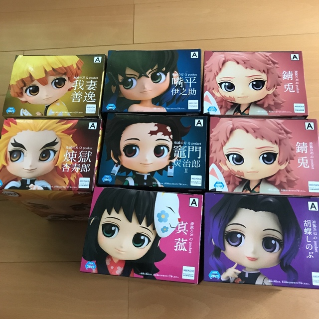 鬼滅の刃 Qposket フィギュア 8体セット 鬼滅の刃 Qposket フィギュア 8体セット