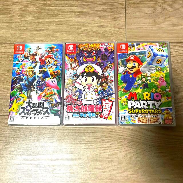 Nintendo Switch ソフト3本 新品未開封 Nintendo Switch ソフト3本 新品未開封