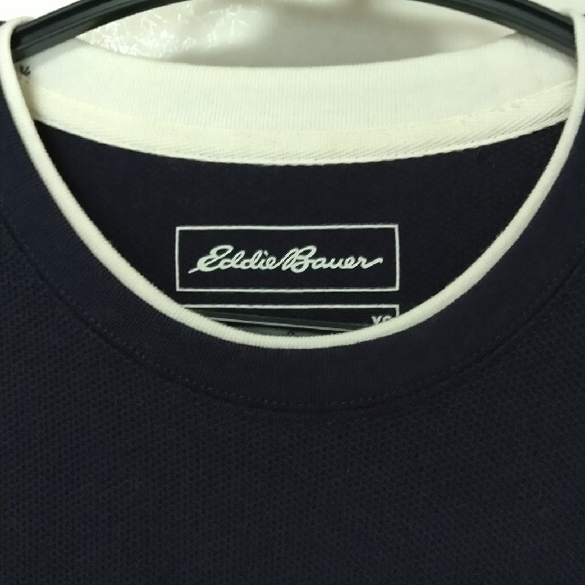 Eddie Bauer(エディーバウアー)のEddie Bauer  綿 長袖カットソー XS メンズのトップス(Tシャツ/カットソー(七分/長袖))の商品写真