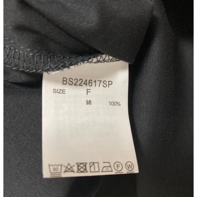 BARNYARDSTORM(バンヤードストーム)のフレアスリーブプルオーバー　ブラック レディースのトップス(カットソー(半袖/袖なし))の商品写真