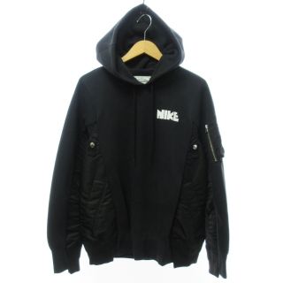 ナイキ(NIKE)のナイキ×サカイ 21AW NRG HOODY パーカー 黒 XS CW2419(パーカー)