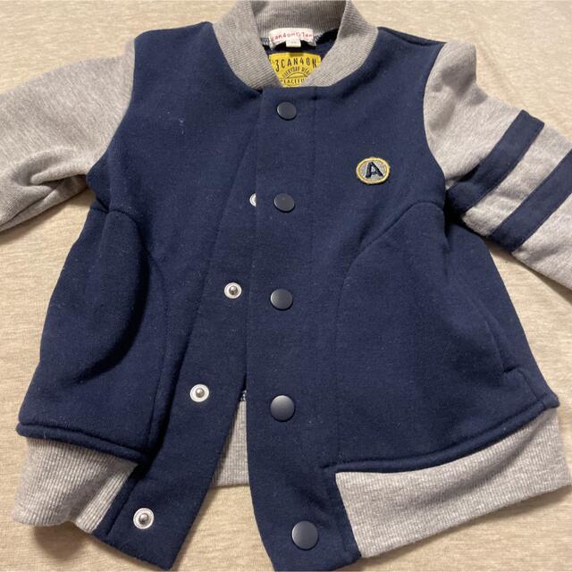 3can4on(サンカンシオン)の3カン4オン❤️90サイズジャンパー。 キッズ/ベビー/マタニティのキッズ服男の子用(90cm~)(ジャケット/上着)の商品写真