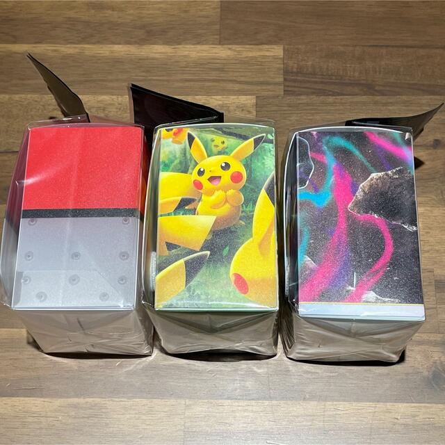 【新品未使用】デッキケース3個、プレイマットセット ポケモンカード クラシック