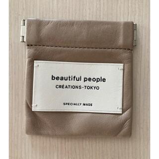 ビューティフルピープル(beautiful people)のbeautiful people レザースモールケース マッシュルーム(ポーチ)