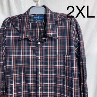 ラルフローレン(Ralph Lauren)のラルフローレン　チェックシャツ　2XL(シャツ)