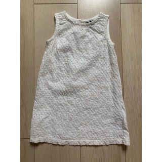 ベビーギャップ(babyGAP)のbaby Gap ワンピース　白　90(ワンピース)