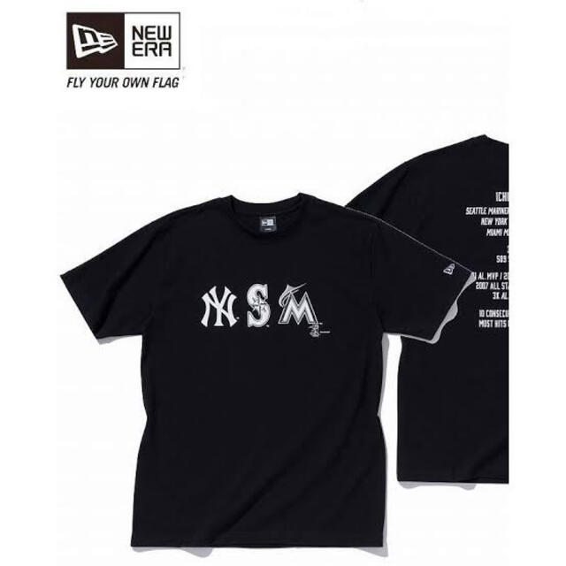 ⭐️新品2枚LMセット ニューエラ ⭐️ メジャーリーグ イチロー Tシャツ L