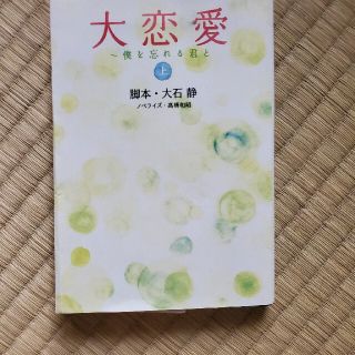 大恋愛～僕を忘れる君と 上(文学/小説)