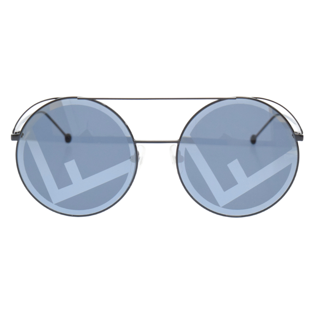 Fendi Fendi フェンディ Ff柄 ラウンド型 サングラス 眼鏡 Ff0285 S ブラックの通販 By Bringラクマ店 フェンディならラクマ