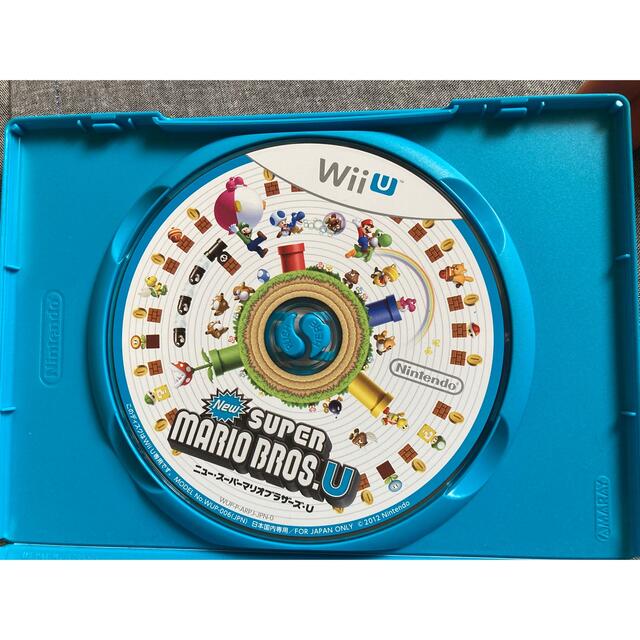 任天堂(ニンテンドウ)のNew スーパーマリオブラザーズ U Wii U エンタメ/ホビーのゲームソフト/ゲーム機本体(家庭用ゲームソフト)の商品写真