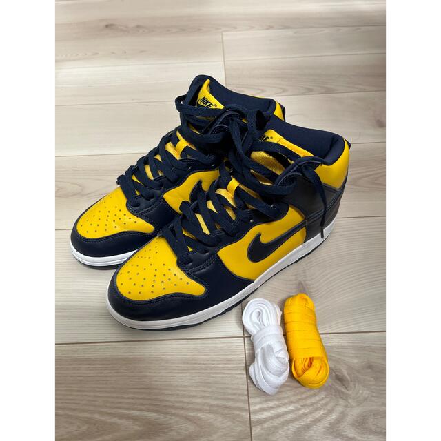 NIKE DUNK HI SP Michigan靴/シューズ