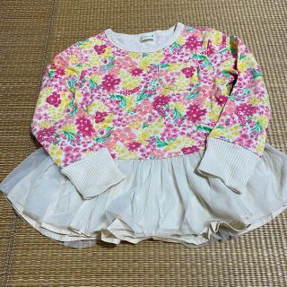 ニットプランナー(KP)の専用！KP ニットプランナー　花柄トレーナー　130(Tシャツ/カットソー)