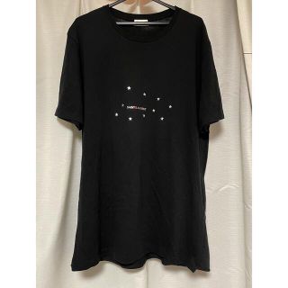 サンローラン(Saint Laurent)のLOU様専用　Saint Laurent Paris スターロゴTシャツ　黒(Tシャツ/カットソー(半袖/袖なし))