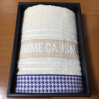 コムサイズム(COMME CA ISM)のCOMME CA ISMフェイスタオル♥新品未使用*箱入り(タオル/バス用品)