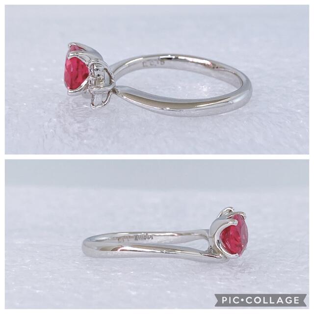 ✨新品✨ K18WG ピンクトルマリン 1.16ct ダイヤモンド 0.15ct レディースのアクセサリー(リング(指輪))の商品写真